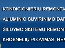 AGRIJOS SERVISAS VIENAS GERIAUSIŲ VILNIUJE SIŪLO ŠIAS PASLAUGAS.